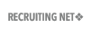 Recruiting Net Logo on Thin Banner Below Testimonials of Affiliated Companies