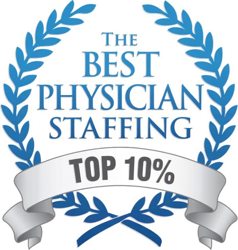 Best Physician Staffing Top 10% Award - xLocums xLocums Best Physician Staffing Top 10% Award