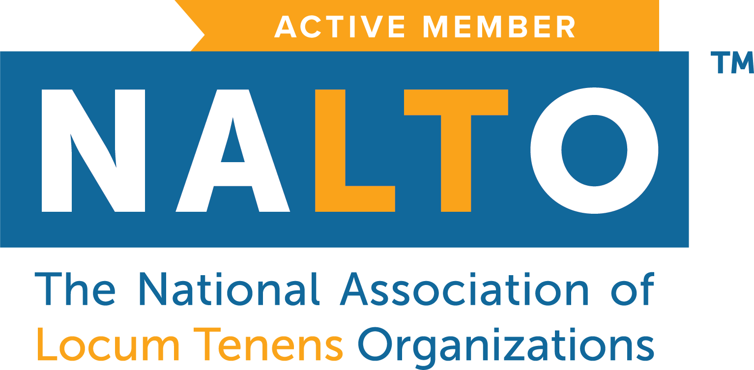 NALTO Active Member Logo - xLocums NALTO Active Member Logo - National Association of Locum Tenens Organizations